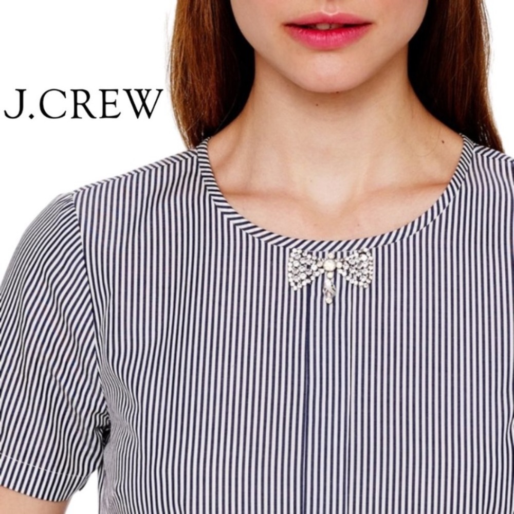 Darling Jeweled Bow Tie Top
